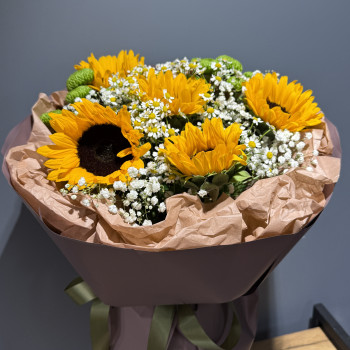 Букет «Теплый привет»