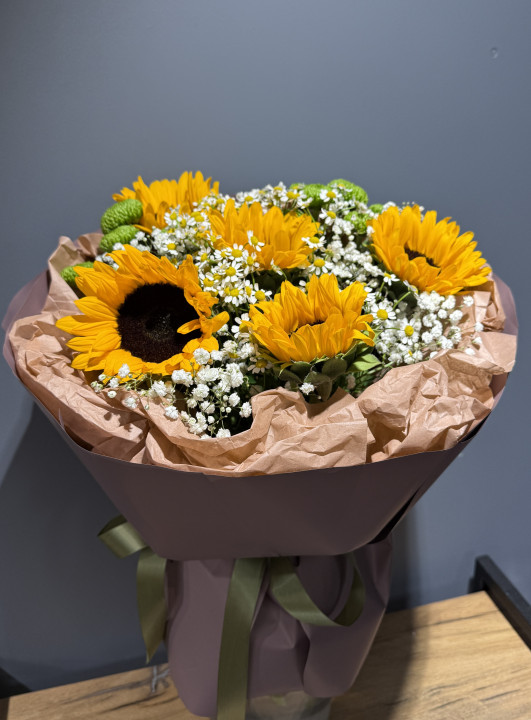 Букет «Теплый привет»